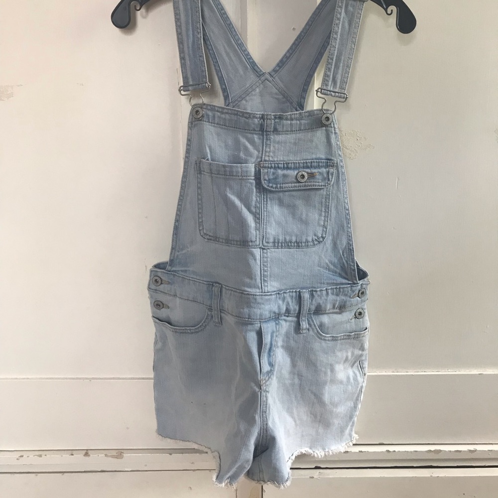 Jean Shortie Overalls